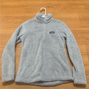 Patagonia Light Gray Fleece Jacket